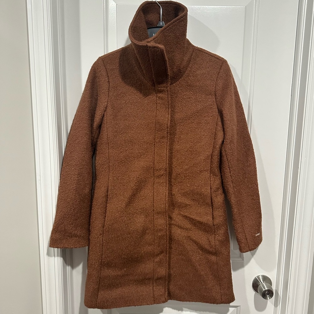 Nine West Brown Teddy Jacket Modern Minimalist Design